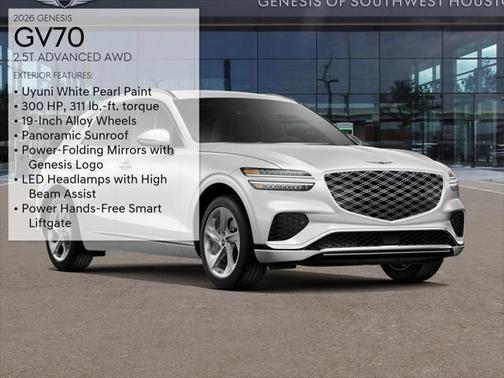 2026 Genesis GV70 2.5T Advanced
