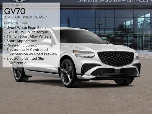 2026 Genesis GV70 3.5T Sport Prestige