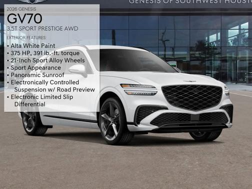 2026 Genesis GV70 3.5T Sport Prestige