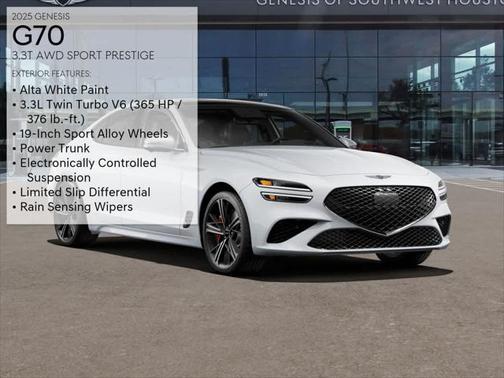 2025 Genesis G70 3.3T AWD Sport Advanced