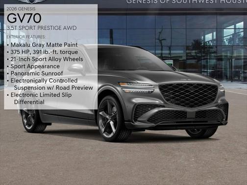 2026 Genesis GV70 3.5T Sport Prestige