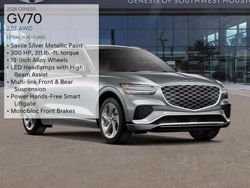 Savile Silver 2026 Genesis GV70 2.5T