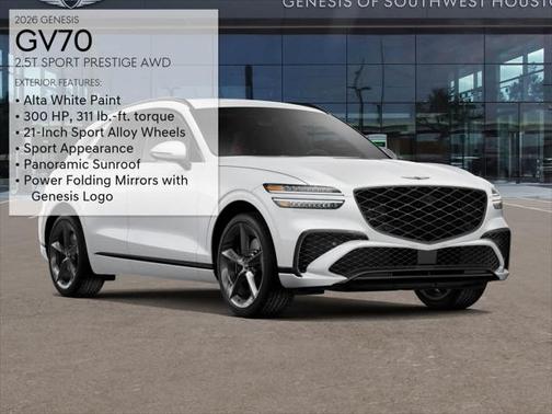 2026 Genesis GV70 2.5T Sport Prestige