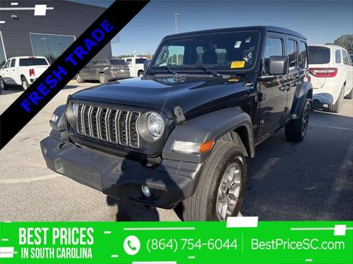 2024 Jeep Wrangler 4-Door Sport S 4x4