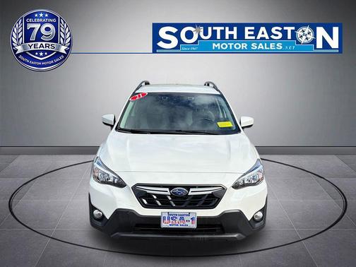 Crystal White Pearl 2021 Subaru Crosstrek Premium