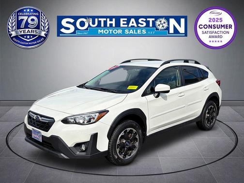 Crystal White Pearl 2021 Subaru Crosstrek Premium