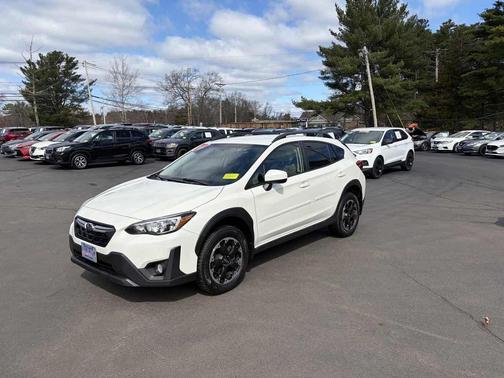 Crystal White Pearl 2021 Subaru Crosstrek Premium