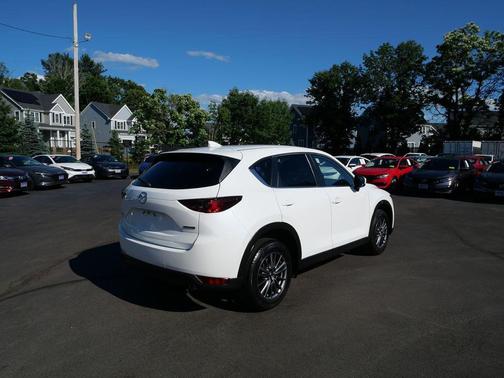 Snowflake White Pearl Mica 2021 Mazda CX-5 Touring