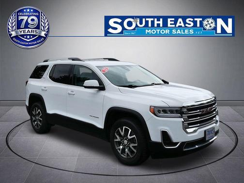 Summit White 2021 GMC Acadia AWD SLE