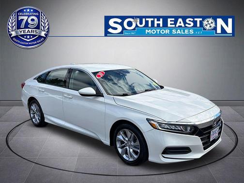 Platinum White Pearl 2020 Honda Accord LX 1.5T