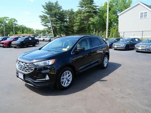 Agate Black Metallic 2021 Ford Edge SEL