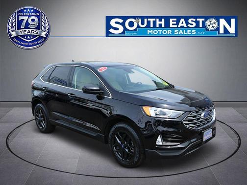 Agate Black Metallic 2021 Ford Edge SEL