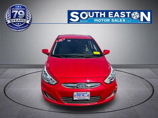 Boston Red Metallic 2016 Hyundai Accent SE