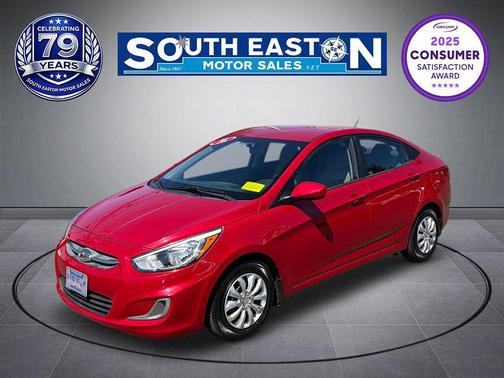 Boston Red Metallic 2016 Hyundai Accent SE