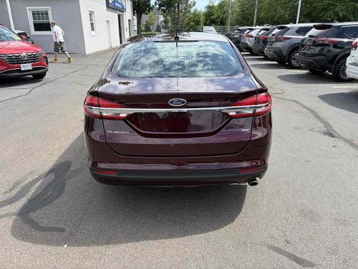 Maroon 2018 Ford Fusion SE