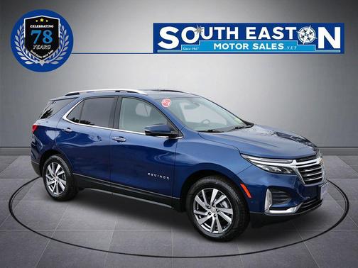 Blue Glow Metallic 2022 Chevrolet Equinox Premier w/1LZ