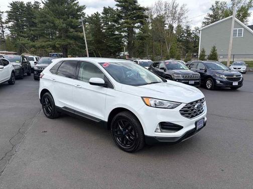 White 2021 Ford Edge SEL