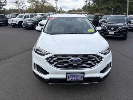 White 2021 Ford Edge SEL