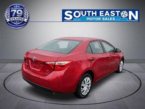 Barcelona Red Metallic 2018 Toyota Corolla LE