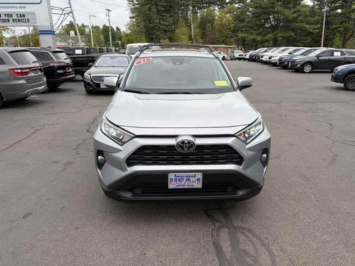 Silver Sky Metallic 2021 Toyota RAV4 XLE
