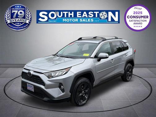 Silver Sky Metallic 2021 Toyota RAV4 XLE