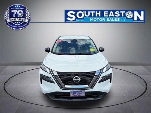 Glacier White 2021 Nissan Rogue S