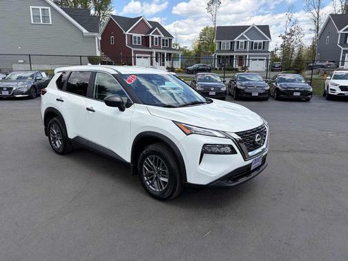 Glacier White 2021 Nissan Rogue S