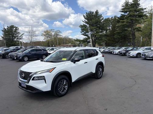 Glacier White 2021 Nissan Rogue S