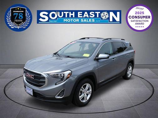 Satin Steel Metallic 2020 GMC Terrain SLE