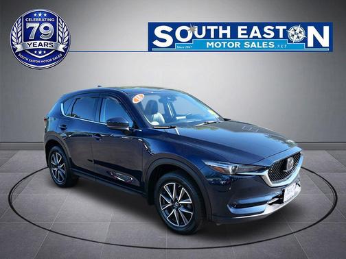 Deep Crystal Blue Mica 2018 Mazda CX-5 Grand Touring