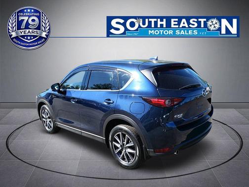 Deep Crystal Blue Mica 2018 Mazda CX-5 Grand Touring