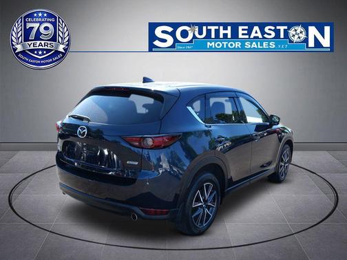 Deep Crystal Blue Mica 2018 Mazda CX-5 Grand Touring
