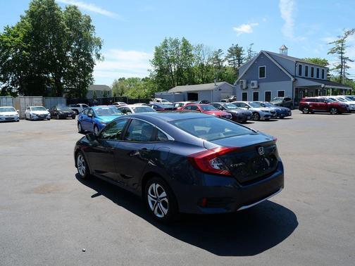 Blue 2020 Honda Civic LX