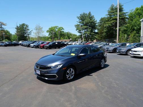 Blue 2020 Honda Civic LX