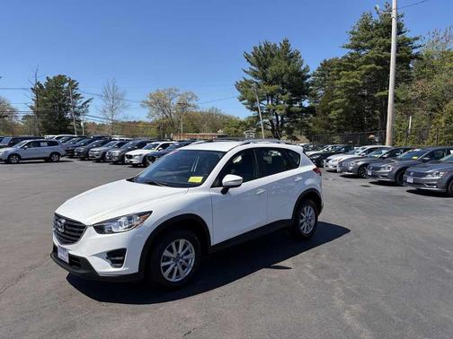 Crystal White Pearl Mica 2016 Mazda CX-5 Sport