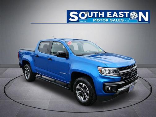 Bright Blue Metallic 2021 Chevrolet Colorado Z71
