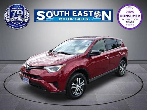 Ruby Flare Pearl 2018 Toyota RAV4 LE