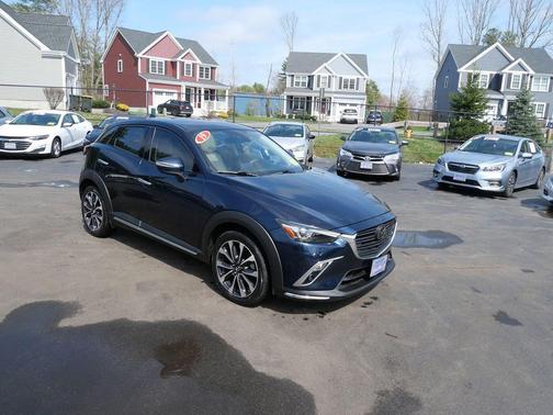 Deep Crystal Blue Mica 2019 Mazda CX-3 Grand Touring