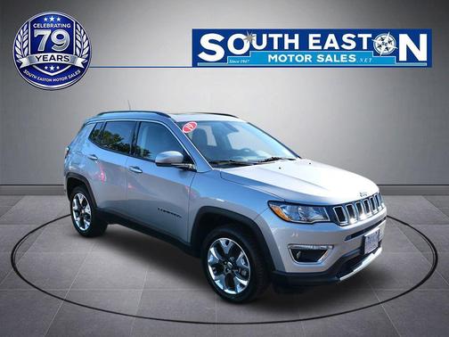 Billet Silver Metallic Clearcoat 2019 Jeep Compass Limited