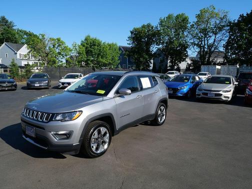 Billet Silver Metallic Clearcoat 2019 Jeep Compass Limited