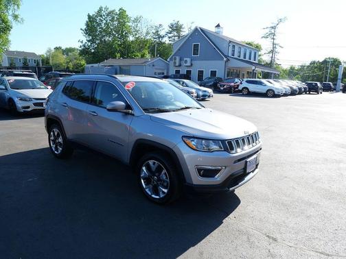 Billet Silver Metallic Clearcoat 2019 Jeep Compass Limited