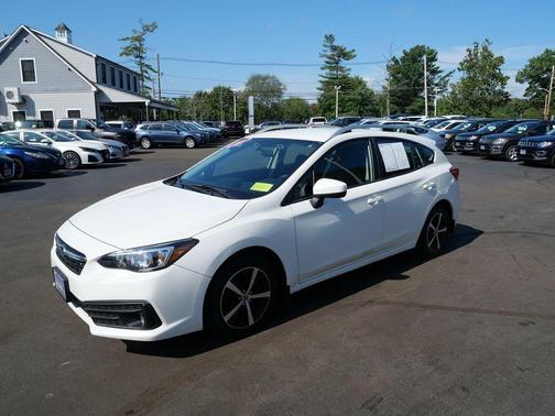Crystal White Pearl 2021 Subaru Impreza Premium