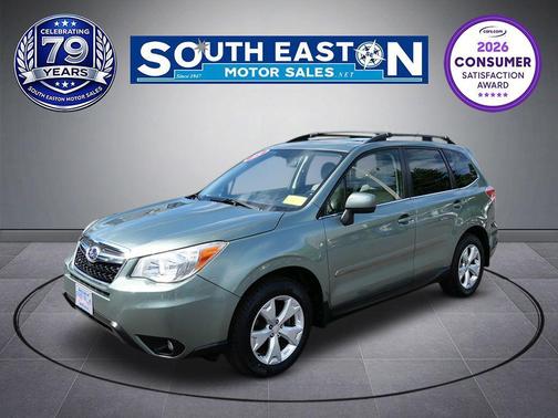 Jasmine Green Metallic 2015 Subaru Forester 2.5i Limited