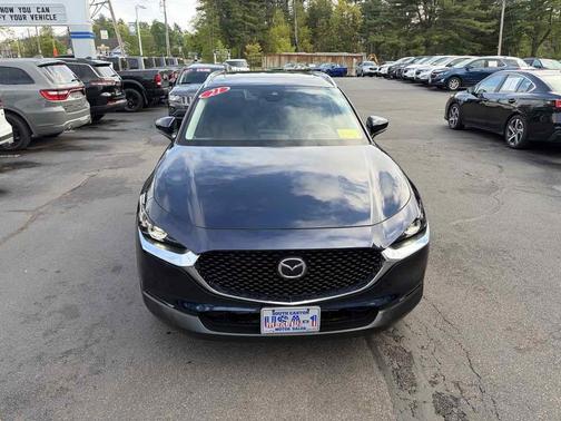 Deep Crystal Blue Mica 2021 Mazda CX-30 Premium Package