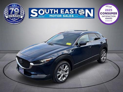 Deep Crystal Blue Mica 2021 Mazda CX-30 Premium Package