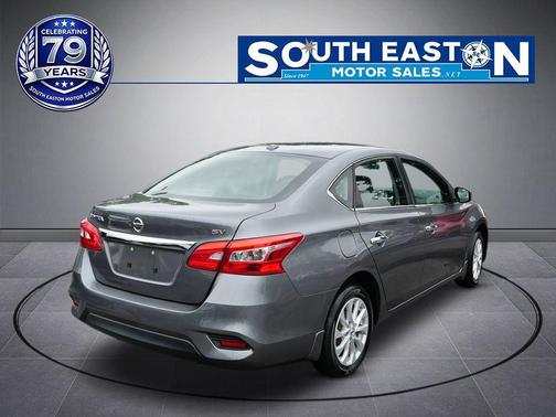 Gun Metallic 2019 Nissan Sentra SV