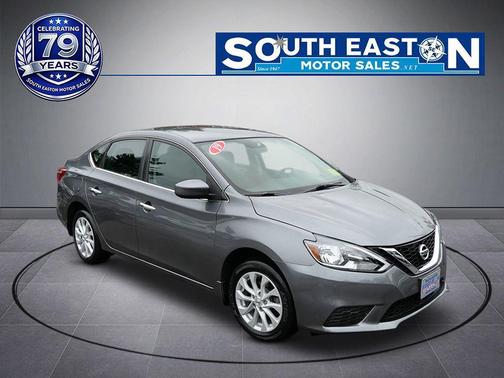 Gun Metallic 2019 Nissan Sentra SV
