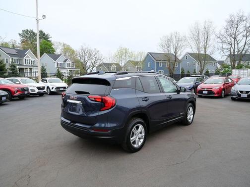 Blue Steel Metallic 2019 GMC Terrain SLE