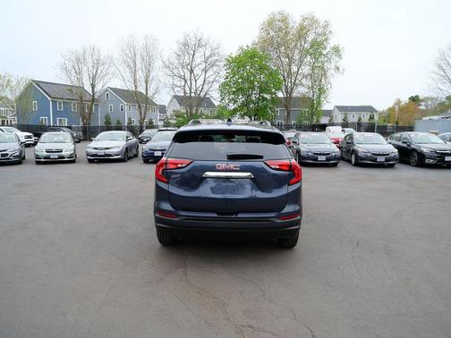 Blue Steel Metallic 2019 GMC Terrain SLE