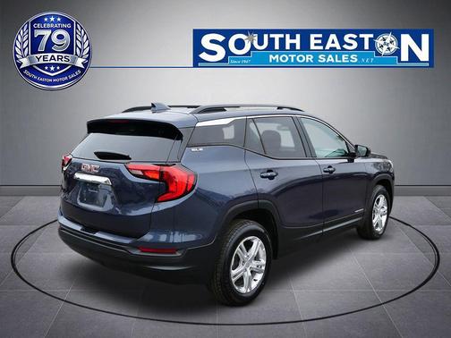 Blue Steel Metallic 2019 GMC Terrain SLE